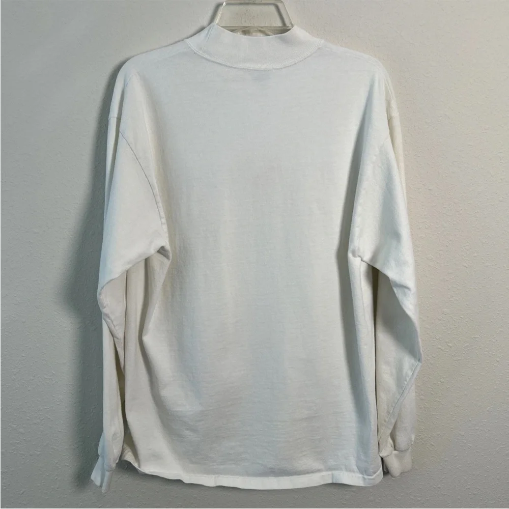 VTG 90’s Aspen Colorado Anvil Cotton Deluxe Long Sleeve Men’s Shirt Lg Skiing - Picture 10 of 13